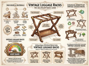Vintage Luggage Racks Guide Infographic