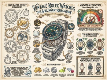 Vintage Rolex Watches Guide Infographic