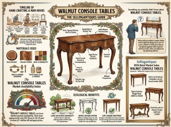 Walnut Console Tables Guide Infographic