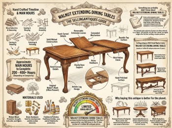 Walnut Extending Dining Tables Guide Infographic
