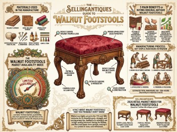 Walnut Footstools Guide Infographic