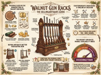 Walnut Gun Racks Guide Infographic