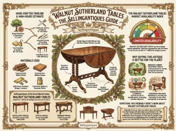 Walnut Sutherland Tables Guide Infographic