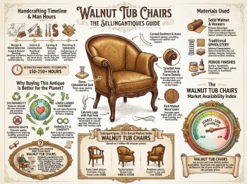 Walnut Tub Chairs Guide Infographic