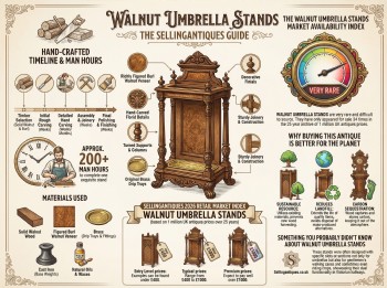 Walnut Umbrella Stands Guide Infographic