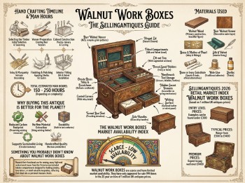 Walnut Work Boxes Guide Infographic