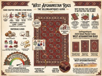 West Afghanistan Rugs Guide Infographic