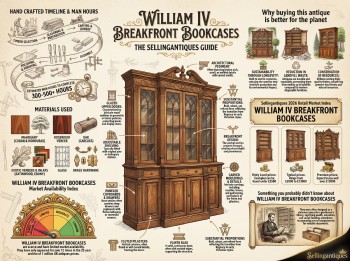 William Iv Breakfront Bookcases Guide Infographic