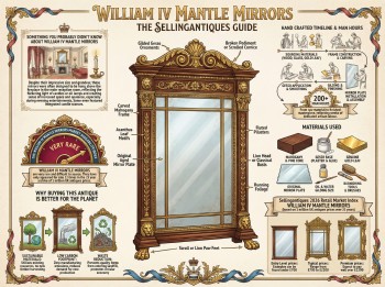 William Iv Mantle Mirrors Guide Infographic
