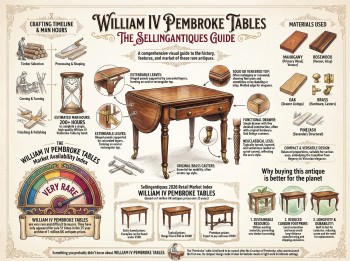 William Iv Pembroke Tables Guide Infographic