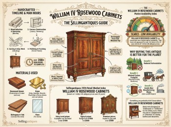 William Iv Rosewood Cabinets Guide Infographic