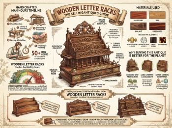 Wooden Letter Racks Guide Infographic