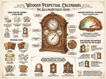 Wooden Perpetual Calendars Guide Infographic