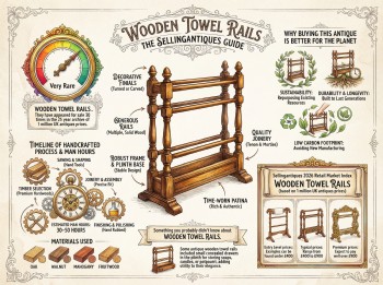 Wooden Towel Rails Guide Infographic