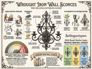 Wrought Iron Wall Sconces Guide Infographic
