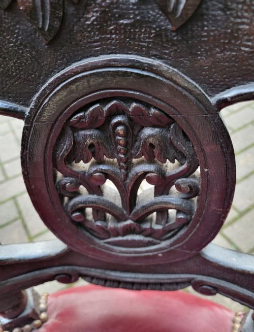 SH JEWELL VICTORIAN BURGERMEISTER'S CHAIR - ADDITIONAL PHOTO 1