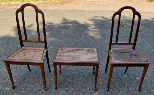 ART DECO BURR WALNUT 7 PIECE BEDROOM SUITE BY FRANK TAYLOR CO - ADDITIONAL PHOTO 10