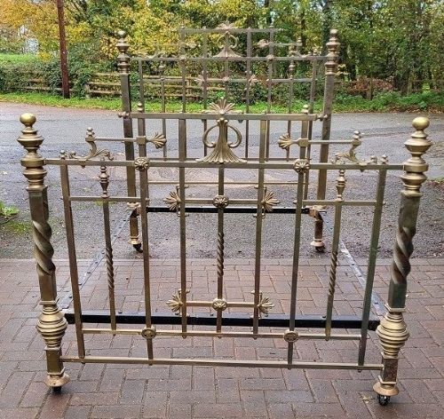 Victorian Brass Double Size Bedstead