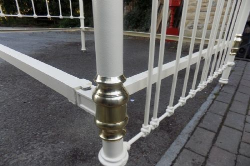 Restored Victorian Brass and Iron Bedstead View VII