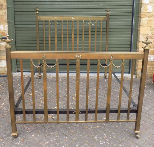 Victorian Brass Bedstead