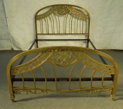 Late 19th Century Brass Bedstead