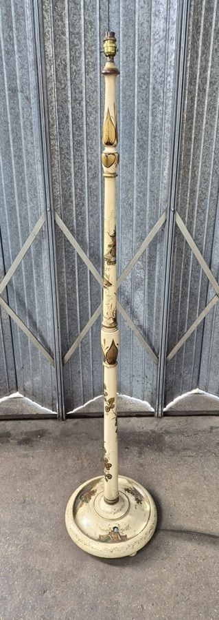 Edwardian Chinoiserie Standard Lamp