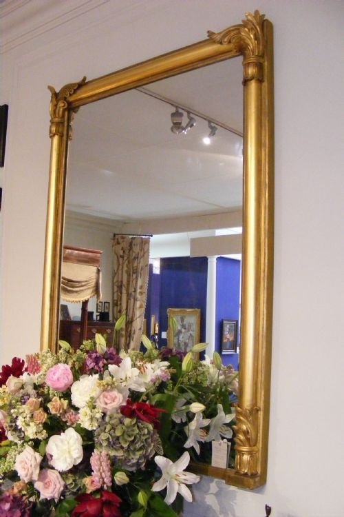 Regency Mirror. Hand Carved and Gilded Mirror .C.1810