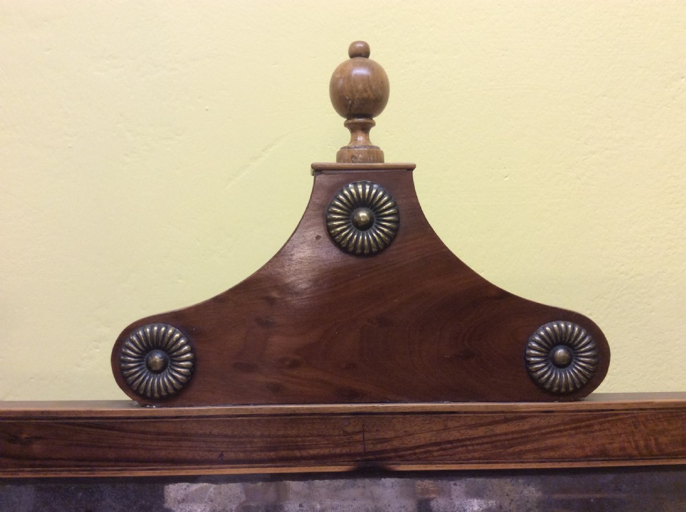 Regency Mahogany, Rosewwod and Yew wood dressing table mirror. View V