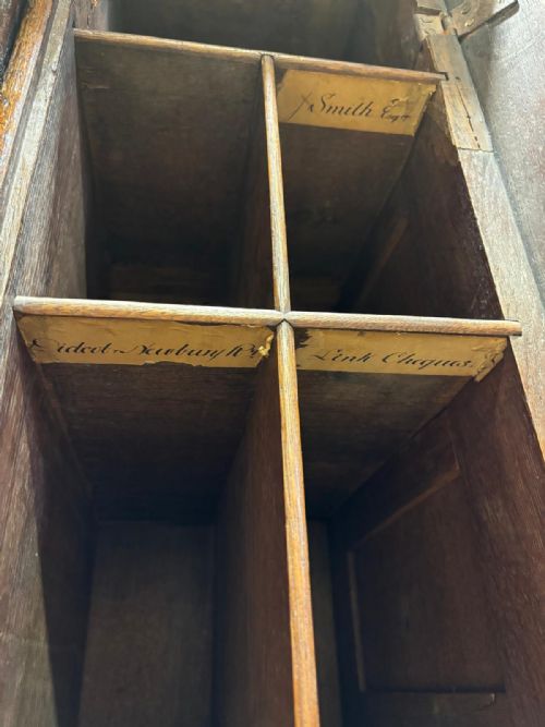 GEO II 18TH CENTURY OAK BOOKCASE - ADDITIONAL PHOTO 6