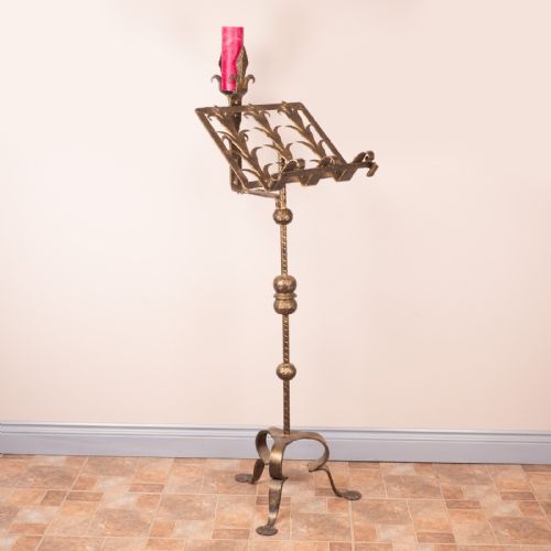 CONTINENTAL GILT IRON LECTERN - ADDITIONAL PHOTO 2