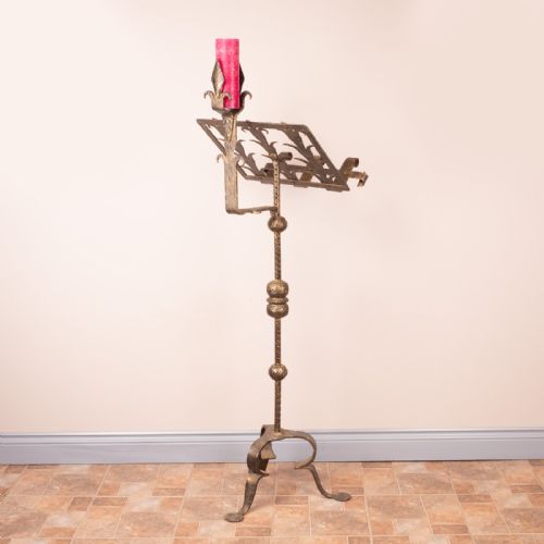 CONTINENTAL GILT IRON LECTERN - ADDITIONAL PHOTO 5