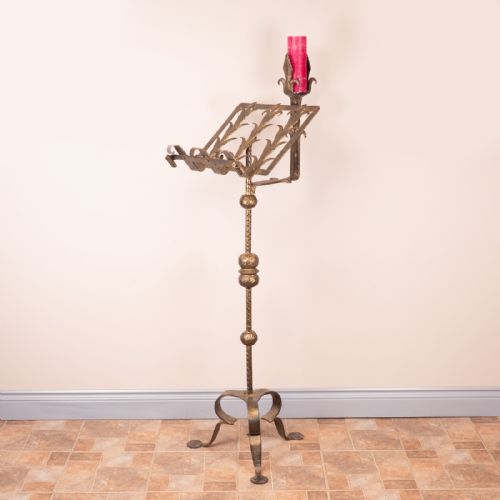 CONTINENTAL GILT IRON LECTERN - ADDITIONAL PHOTO 6