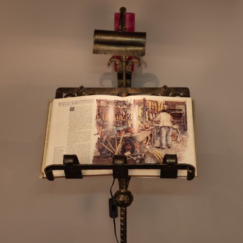 CONTINENTAL GILT IRON LECTERN - ADDITIONAL PHOTO 7