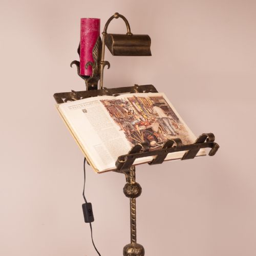 CONTINENTAL GILT IRON LECTERN - ADDITIONAL PHOTO 8