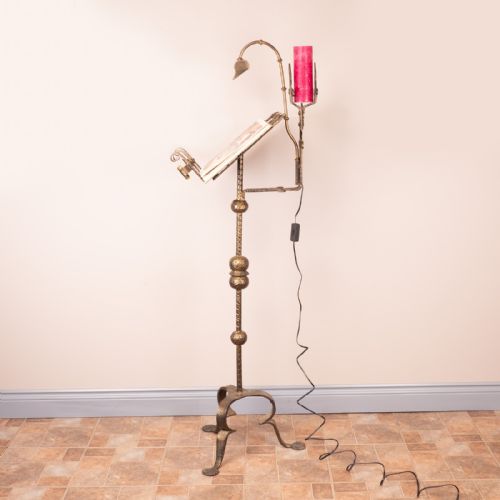 CONTINENTAL GILT IRON LECTERN - ADDITIONAL PHOTO 9