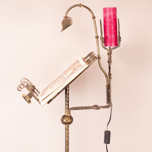 CONTINENTAL GILT IRON LECTERN - ADDITIONAL PHOTO 10