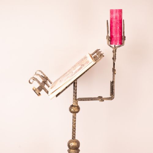 CONTINENTAL GILT IRON LECTERN - ADDITIONAL PHOTO 11
