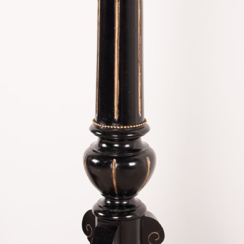 PAIR OF EBONISED HIGHLY DECORATIVE TORCHERES - ADDITIONAL PHOTO 8