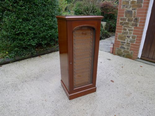 A Superb Watkins & Doncaster 20 Drawer Mahogany Collectors Cabinet. Circa 1900.