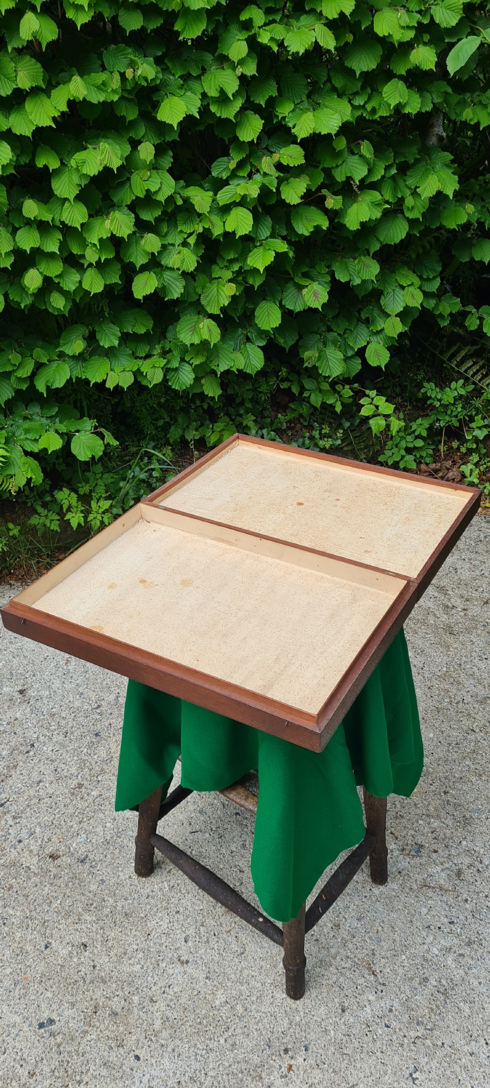 AN ANTIQUE SOLID MAHOGANY COLLECTORS CABINET STOREBOX CIRCA 1860 View IV