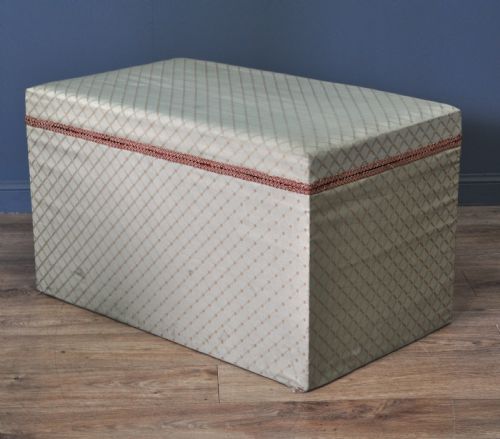 ATTRACTIVE LARGE ANTIQUE VICTORIAN PINE KIST CHEST STORAGE TRUNK BLANKET TOY BOX - ADDITIONAL PHOTO 16