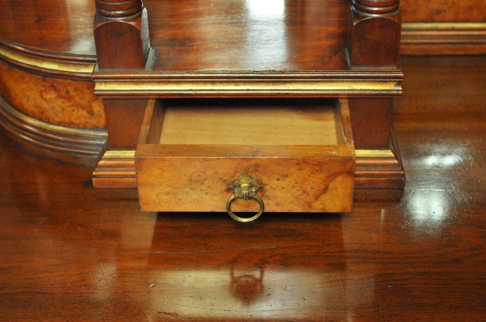 Large Antique Walnut Aesthetic Sideboard Dresser, Manner of Lambs of Manchester View XIV