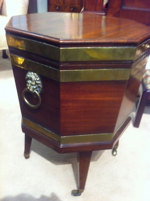 fig 3. Quality George III octagonal wine cooler