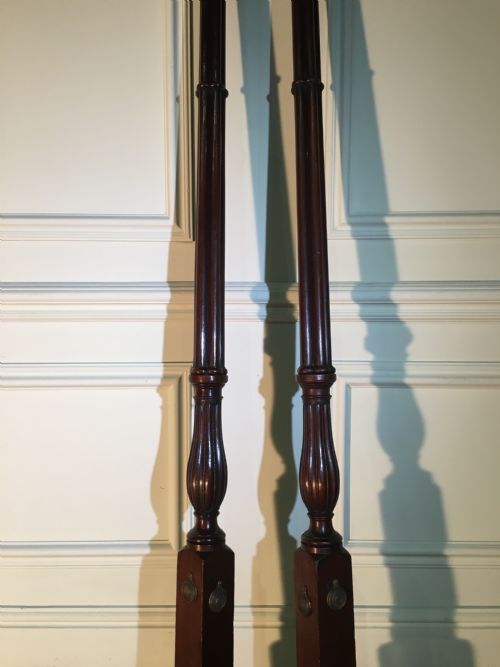 REGENCY MAHOGANY FOUR POSTER BED - ADDITIONAL PHOTO 1