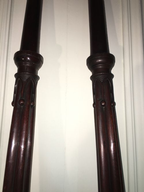 REGENCY MAHOGANY FOUR POSTER BED - ADDITIONAL PHOTO 3