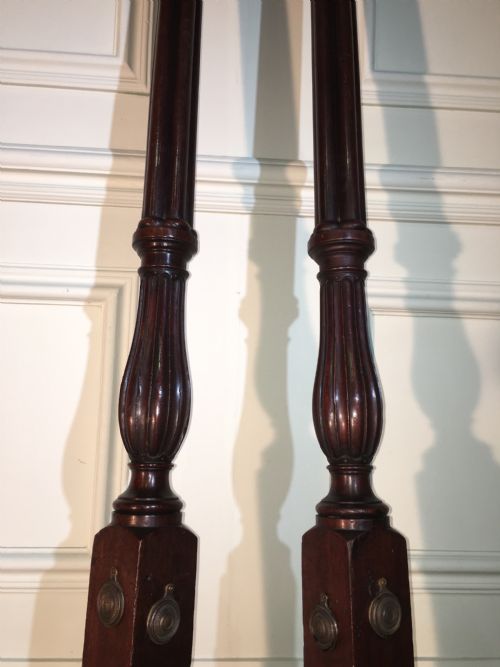 REGENCY MAHOGANY FOUR POSTER BED - ADDITIONAL PHOTO 4