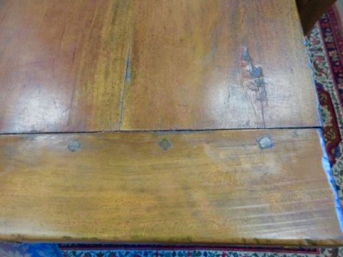 fig 4.  Wonderful Large Cherry farmhouse table to seat 8 -10