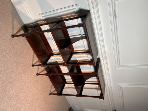 A PAIR OF BEDSIDE SHELF NIGHT STANDS - ADDITIONAL PHOTO 6