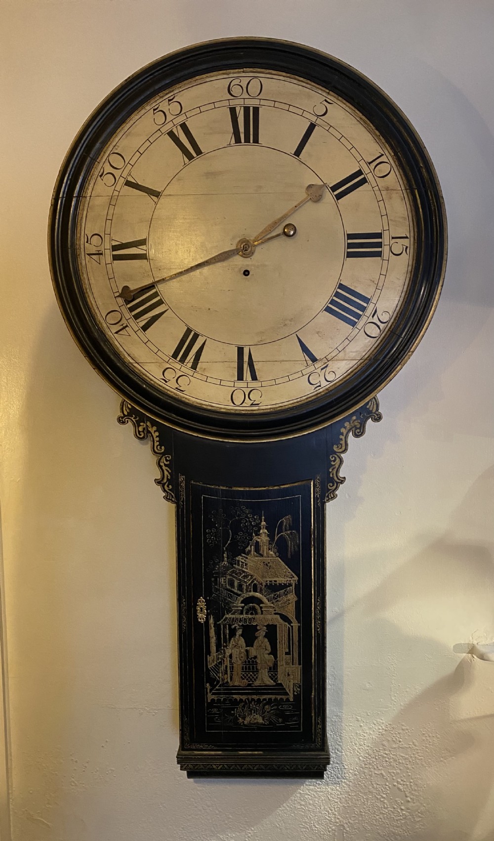 Chinoiserie Tavern Clock 