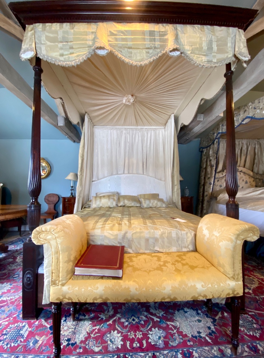 George III style super king Four Poster bed View III
